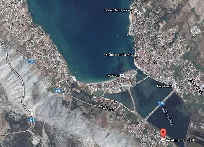 Apartman Vozab Pag Town